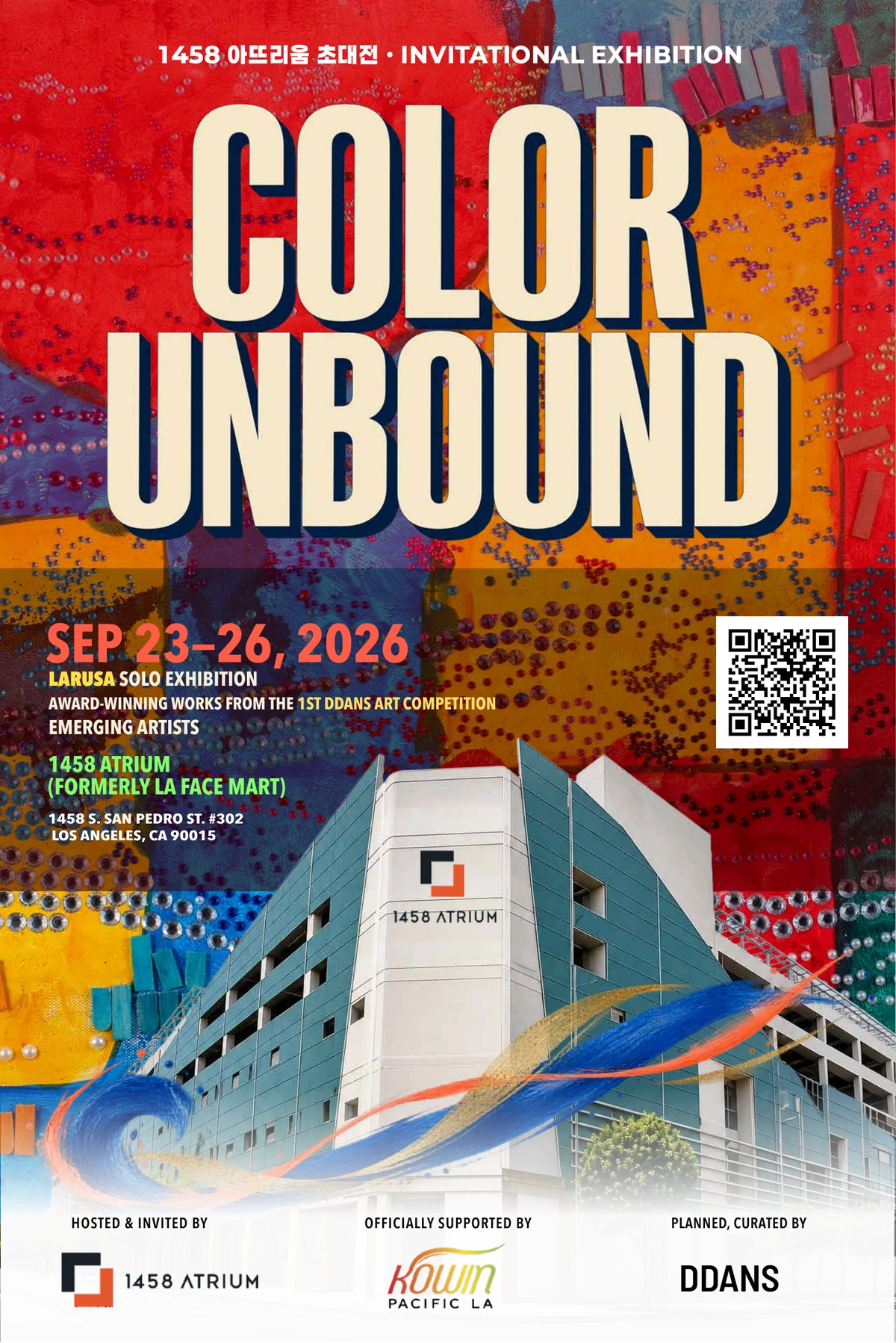 Color Unbound exhibition identity